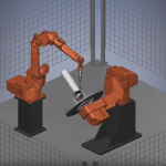 Robot welding automation using 3D printing